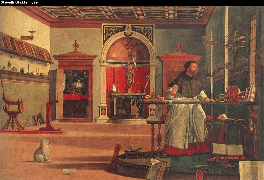 Vittore Carpaccio St.Augustine in his study
